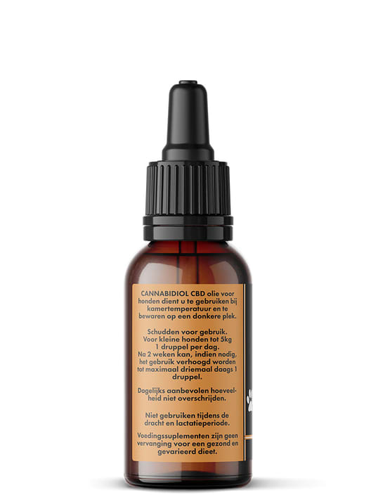 Etiket CBD olie voor honden