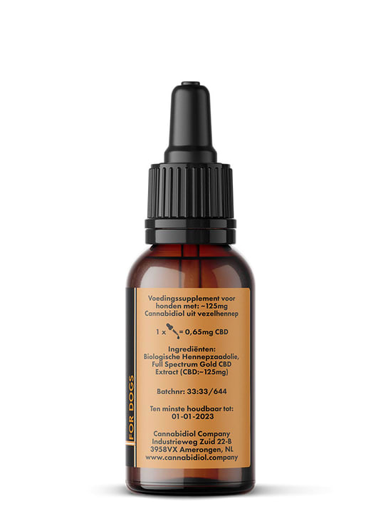 Dosering CBD olie bij honden